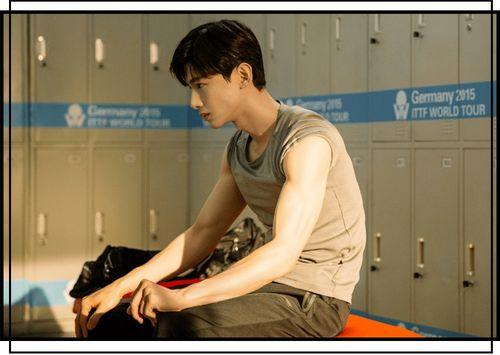 男明星腹肌大雕图,男明星大雕图展现完美身材